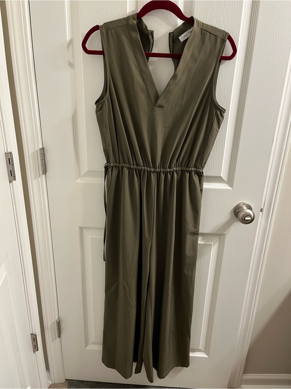 Calvin Klein Olive Jumpsuit